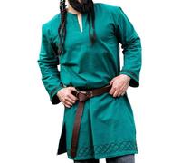 Leonardo Carbone Túnica vikinga Borr - Verde L