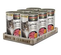 Leonardo Cat Food Alimento húmedo Superior Selection Cordero con Ave y Calabaza Alimento húmedo sin Cereales para Gatos Alimento húmedo Completo en Lata (Formato 6x200grs, 6x400grs)