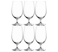 Leonardo Ciao - Copas de Cerveza, 6 Unidades, Transparente