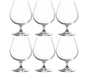 Leonardo Ciao - Copas de coñac, 6 Unidades, Transparente