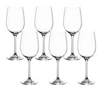 Leonardo Ciao - Copas de Vino Blanco Grandes, 6 Unidades, Transparente