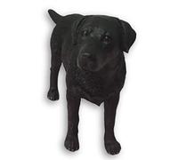 Leonardo Collection Figura Labrador Perro, Piedra, Negro