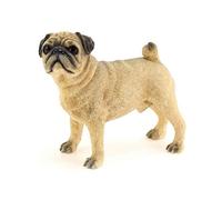 Leonardo Collection Perro Carlino Cervatillo Adorno Perro, Piedra, marrón