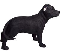 Leonardo Collection Staff Bull Terrier - Piedra (13 x 5 x 10 cm), Color Negro