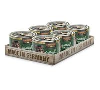 LEONARDO Comida húmeda, selección superior, pavo con trucha y arándanos, lata de 6 x 200 g, para gatos adultos, sin cereales, sin azúcar, fabricado en Alemania