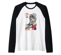 Leonardo Da Vinci Arte Gráfico Abstracto Moderno Camiseta Manga Raglan