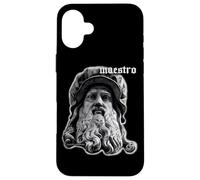 Leonardo da Vinci Artista Maestro Pintor Renacentista Carcasa para iPhone 16 Plus