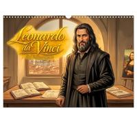 Leonardo da Vinci - Das Universalgenie (Wandkalender 2027 DIN A3 quer), CALVENDO Monatskalender: Leonardo da Vinci - das faszinierende Leben eines Universalgenies in zwölf Bildern.