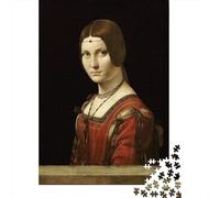 Leonardo Da Vinci Imposible Puzzle 1000 Piezas, Rompecabezas Museo De Madera, Jigsaw Puzzle artepara Adultos, DIY Juguete Puzzles, para Regalo Educativo para Adolescentes