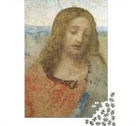 Leonardo Da Vinci Imposible Puzzle Pinturaarte, Puzzles Museo para Adultos, Rompecabezas Arte Juego Familiar, Decoración del Hogar, Rompecabezas De Madera 1000 Piezas