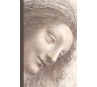 Leonardo da Vinci Notebook: The Head of the Virgin in Three-Quarter View Facing Right | Writing Journal for School, College, Office, Work | 5.25 x 8 inches | 100 Lined Pages