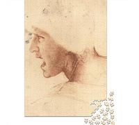 Leonardo Da Vinci Rompecabezas Arte De Madera1000 Piezas, Rompecabezas Museo, Dibujo Puzzle Imposible, para Adultos Y Adolescente, Cumpleaños
