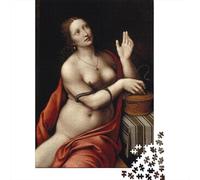Leonardo Da Vinci Rompecabezas Cuadros Famosos del Mundo De Madera, Imposibles Puzzles Arte, Pinturaarte Rompecabezas Imposible, Decoración del Hogar, 1000 Piezas