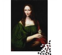 Leonardo Da Vinci Rompecabezas Museo De Madera, Imposibles Puzzles Pinturaarte, Arte Rompecabezas Imposible, Decoración del Hogar, 1000 Piezas