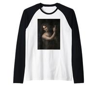Leonardo da Vinci Saint John The Baptist Camiseta Manga Raglan