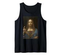 Leonardo da Vinci Salvator Mundi Camiseta sin Mangas