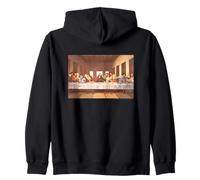 Leonardo da Vinci The Last Supper Sudadera con Capucha