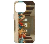 Leonardo Da Vinci Última Cena Mural Historia del Arte Teléfono Carcasa para iPhone 16 Pro