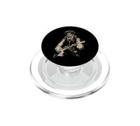 Leonardo da Vinci Vampiro Tocando Guitarra Italia Historia del Arte PopSockets PopGrip para MagSafe