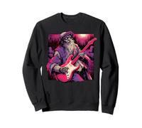 Leonardo da Vinci Zombie Tocando la Guitarra Italia Historia del Arte Sudadera