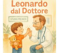 Leonardo dal Dottore: Sottotitolo: Prima visita pediatrica spiegata con immagini a colori: storia rassicurante 3-6 anni, routine dell’ambulatorio e lettura ad alta voce