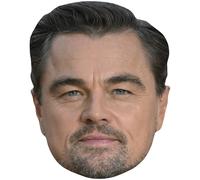Leonardo DiCaprio (Goatee) Big Head. Máscara más grande que la vida.