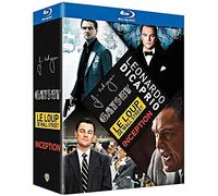 Leonardo DiCaprio : Le loup de Wall Street + Gatsby le magnifique + Inception + J. Edgar [Francia] [Blu-ray]