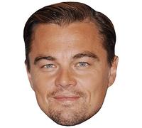 Leonardo DiCaprio (Smile) Mascaras de personajes famosos, caras de carton