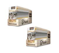 Leonardo Drink & Care Pollo | Paquete Doble | 2 x 20 x 40 g | Complemento Alimenticio para Gatos Adultos a Partir de un Año | para Gatos con Poco Impulso de Beber