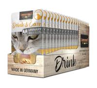 LEONARDO Drink & Care Urinary Chicken 20x 40g, Bebida Deliciosa para Gatos para un pH optimizado