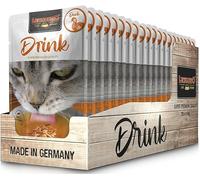 Leonardo Drink con Pato [20x40g] Bebida para Gato | Caldo de Pato con Tiras | Alimento complementario para Gatos