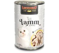 Leonardo Extra Filete Alimento Húmedo para Gatos Pack De 6 Latas (Cordero 400 Gr)