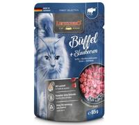 Leonardo Finest Selection Búfalo y Arándanos Azules Sobre para Gatos 85 gr