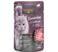 Leonardo Finest Selection Conejo y Cranberries Sobre para Gatos 85 gr