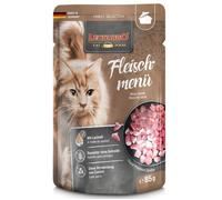 Leonardo Bolsas Alimento completo húmedo sin cereales para gatos Menú Carne 16x85g