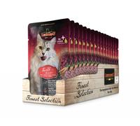 Leonardo Comida húmeda para gatos adultos - Ternera y legumbres - 16 x 85 g