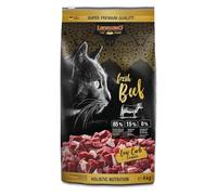 Leonardo Fresh Beef Alimento seco para Gatos con un 85% de Carne Fresca para Gatos Adultos de Todas Las Razas a Partir de 1 año de Edad, 4KG