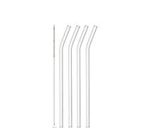 LEONARDO HOME 020936 CIAO - Pajita de cristal de borosilicato