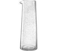 LEONARDO HOME Burano 055290 - Jarra de cristal atemporal, jarra de agua elegante, moderna jarra de zumo, hecha a mano, cristal de espuma, versátil, con boquilla, 25 cm, transparente