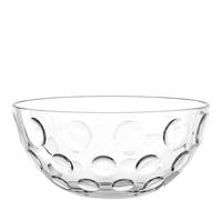 LEONARDO HOME Cucina Optic 066343 - Cuenco para ensalada (1 unidad, apto para lavavajillas, diseño moderno, cuenco de alta calidad, apto para alimentos, altura 13,6 cm), transparente
