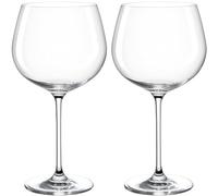 LEONARDO HOME Il Mondo Gin Tonic 064990 - Juego de 2 vasos de cristal abombados (750 ml, aptos para lavavajillas, 2 vasos largos)