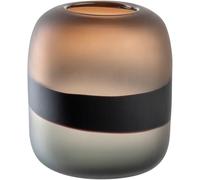 LEONARDO HOME Jarrón Corso Sabbia • 1 Pieza • Jarrón de Flores en Tonos Tierra Naturales • 9,2 cm • Aspecto Elegante para Ramos creativos • Diseño Atemporal • Altura 19 cm • Multicolor • 055298
