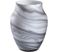 LEONARDO HOME Jarrón Poesia 22,5 cm, Efecto mármol, 076436, Cristal, Azul