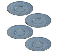 LEONARDO HOME Matera Juego de 4 platillos de cerámica, 11 cm, Color Azul