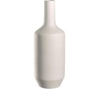 LEONARDO HOME Milano 026822 - Jarrón de cerámica, 1 Unidad, Moderno jarrón Decorativo para Ramos de Flores, Elegante jarrón de Flores, Atractivo como decoración, Altura 50 cm, Color Crema
