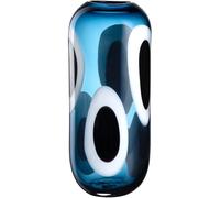LEONARDO HOME Occhi BLU Jarrón 1 Pieza Arte Hecho a Mano Lleno de Pasión Elegante Florero de Belleza Única Arte para el Hogar Altura 37,2 cm Azul 047511
