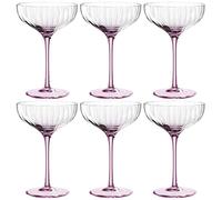 LEONARDO HOME POESIA 022380 - Copa para champán (260 ml, 6 unidades), color rosa