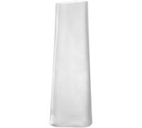 LEONARDO HOME Turno Jarrón • 1 Pieza • Jarrón de Cristal Satinado • Aspecto Moderno • Diseño Sencillo • Florero para Flores Individuales • Uso versátil • Altura 42 cm • Satinado • 055263