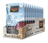 Leonardo Kitten Puro de Ave Sobres de Comida Húmeda para Gatos -16 unidades x 85gr