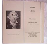 Leonardo Leo: The Death of Abel Oratorio in Two Parts, Pietro Metastasio